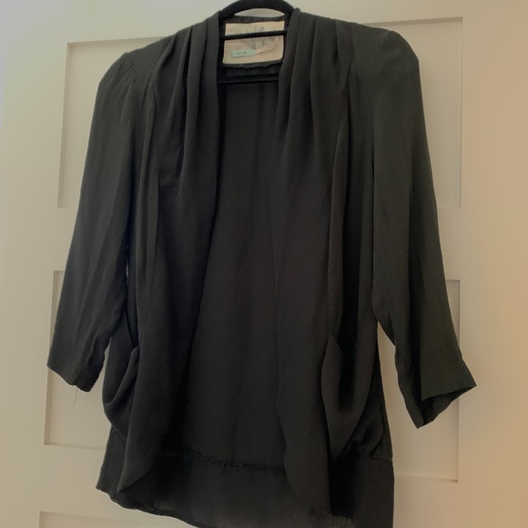 Black lightweight blazer jacket - Picture 1 of 2